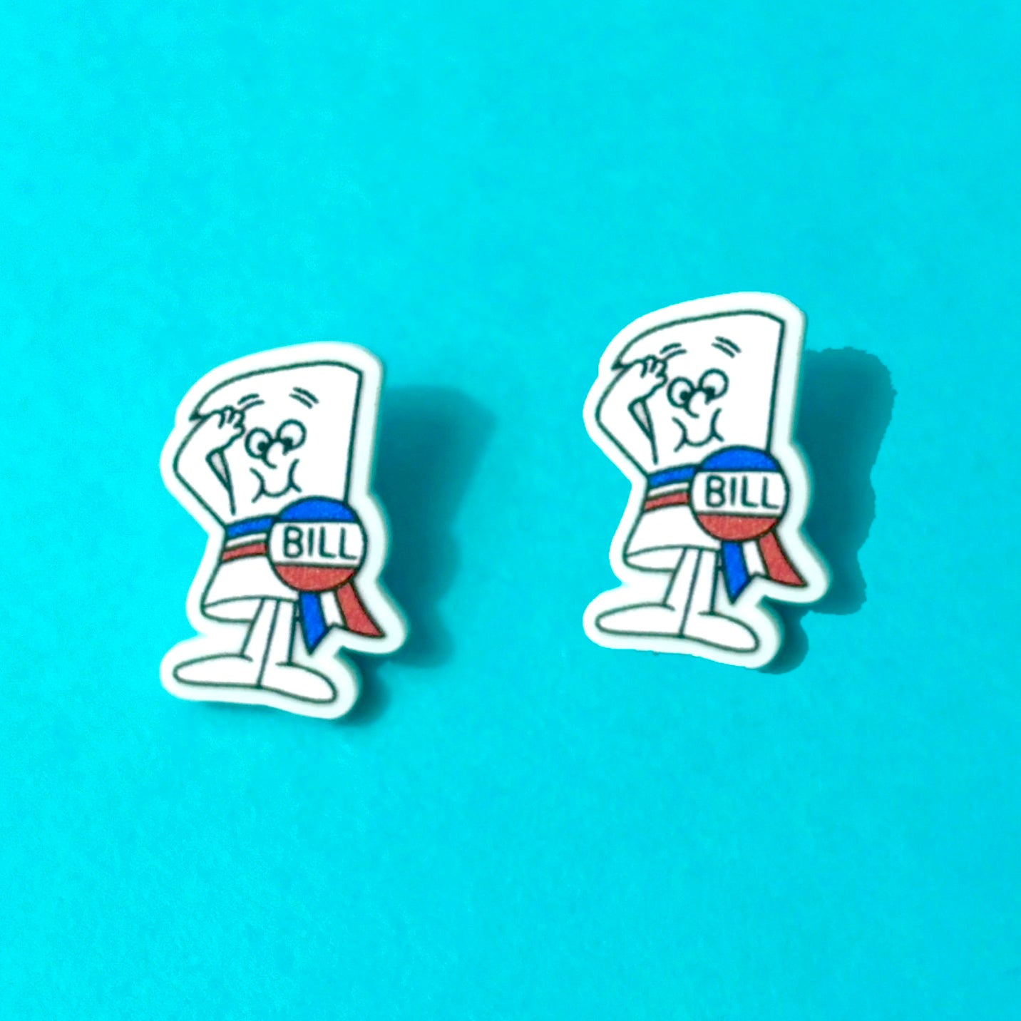 School House Bill Post Earrings