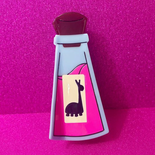 Llama Poison Claw Clip