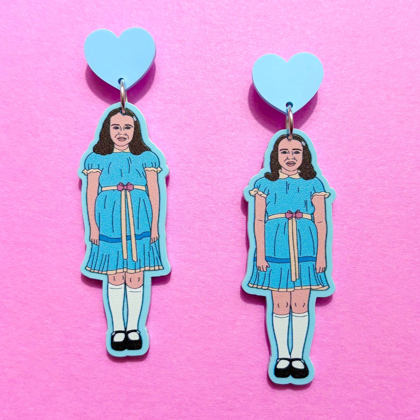 Redrum Twins Drop Earrings