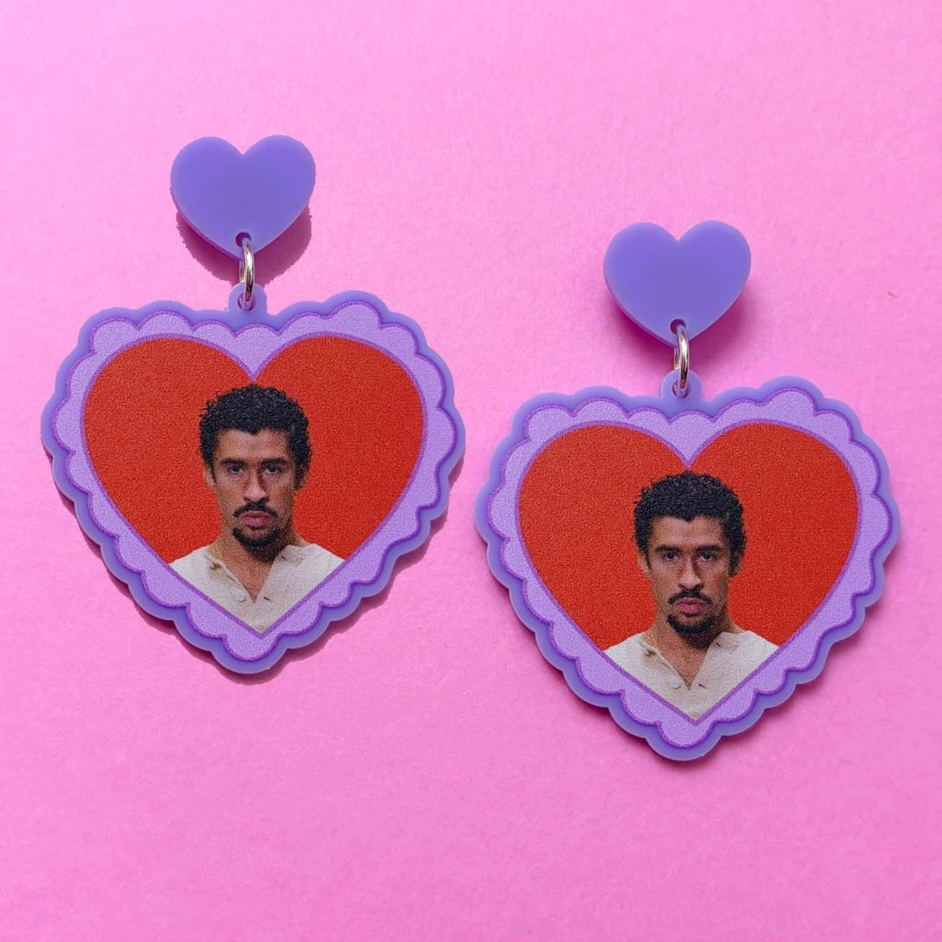 Benito Heart Drop Earrings
