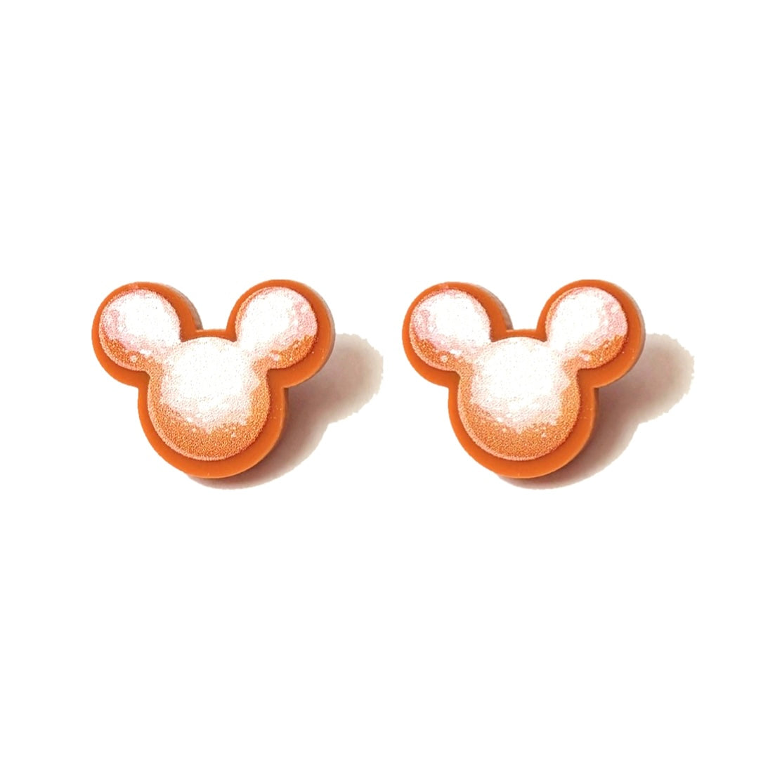Mouse Beignet Post Earrings