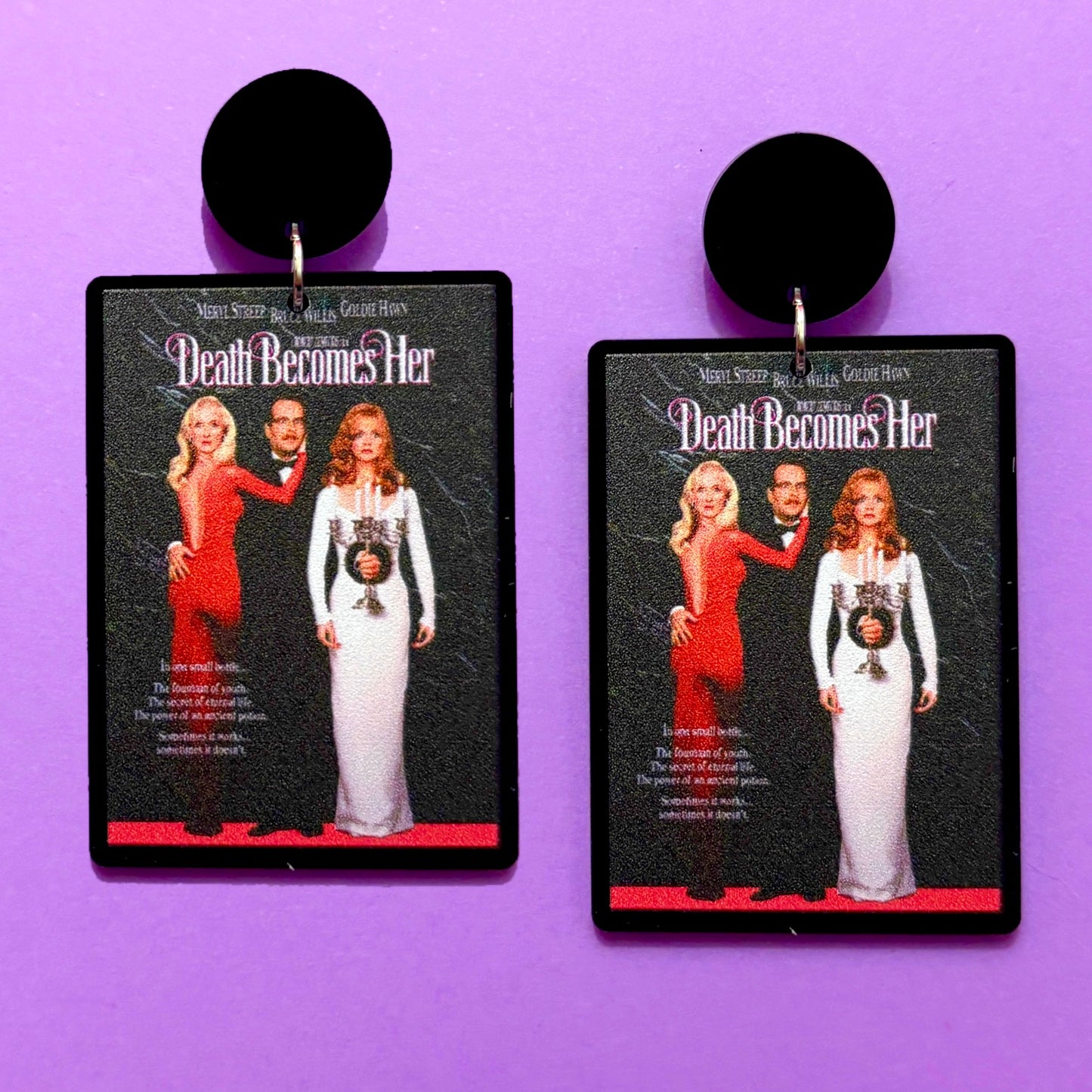 Death Becomes Her Drop Earrings