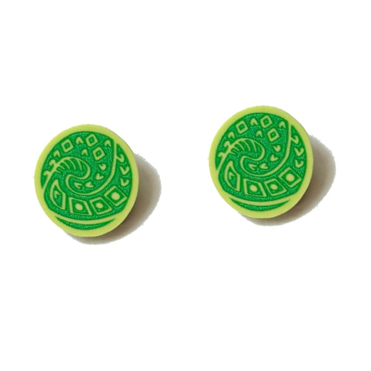 Heart of Te Fiti Post Earrings