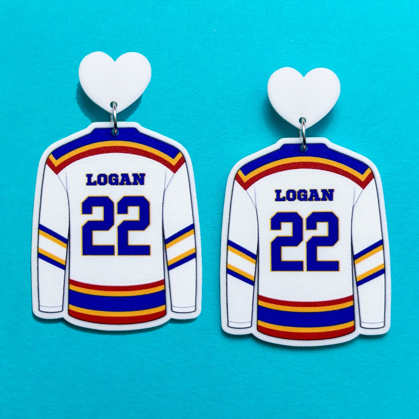 Logan Jersey Drop Earrings