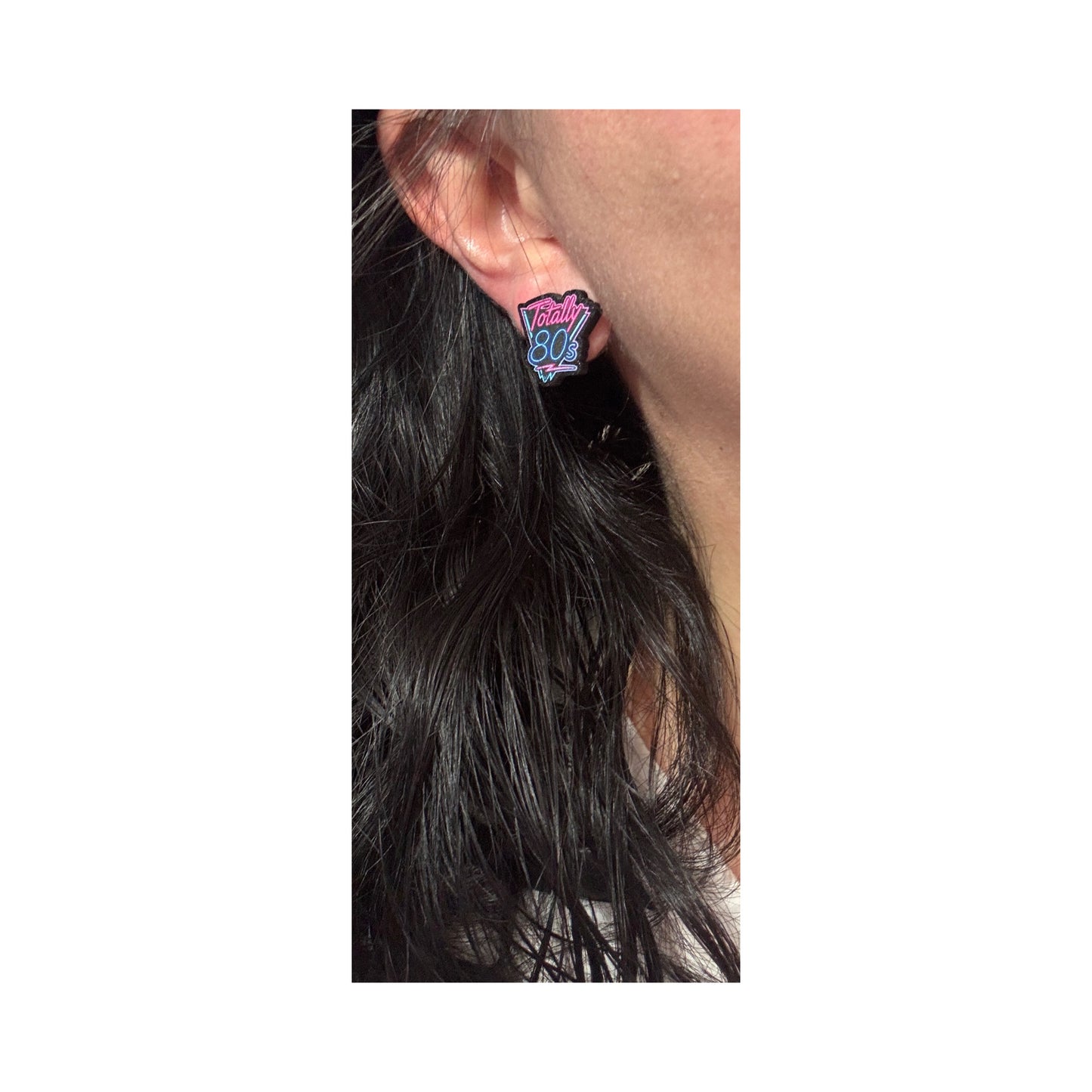 Totally 80s Post Earrings