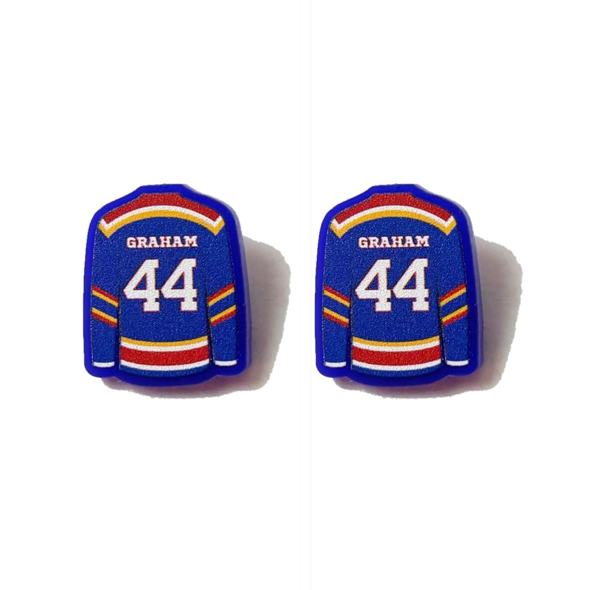 Graham Jersey Post Earrings