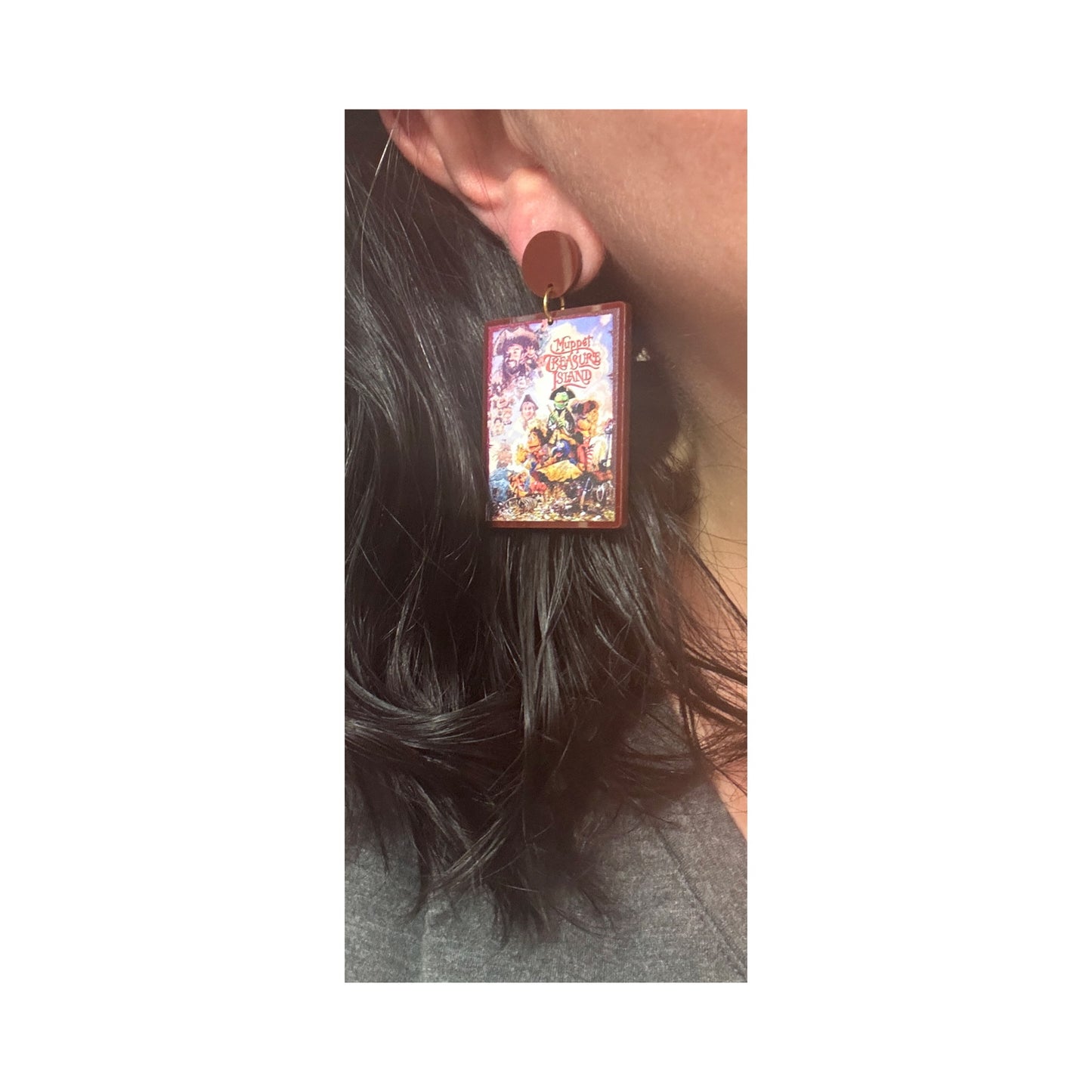 Puppet Treasure Island Drop Earrings