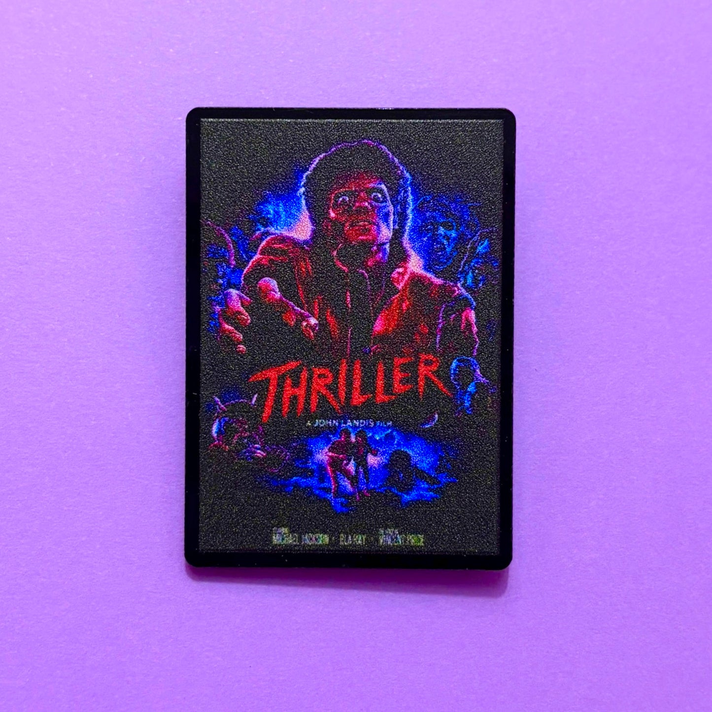 Thriller Movie Drop Earrings