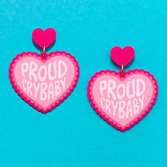 Proud Crybaby Drop Earrings