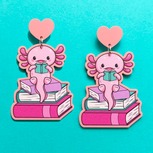 Read-o-lotle Drop Earrings