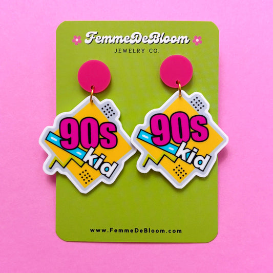 FREE GIFT - 90s Kid Drop Earrings