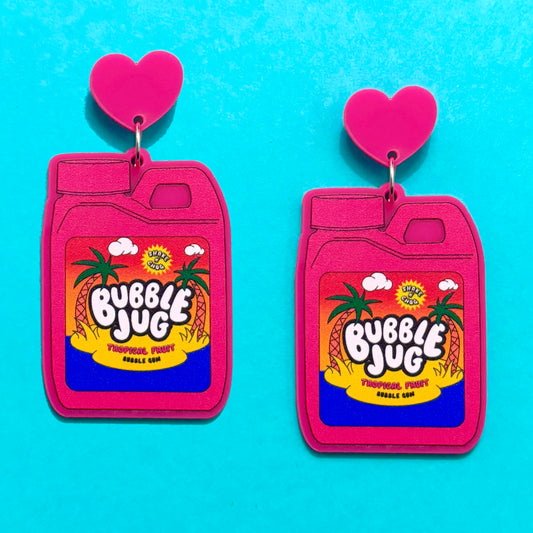 Bubble Jug Drop Earrings