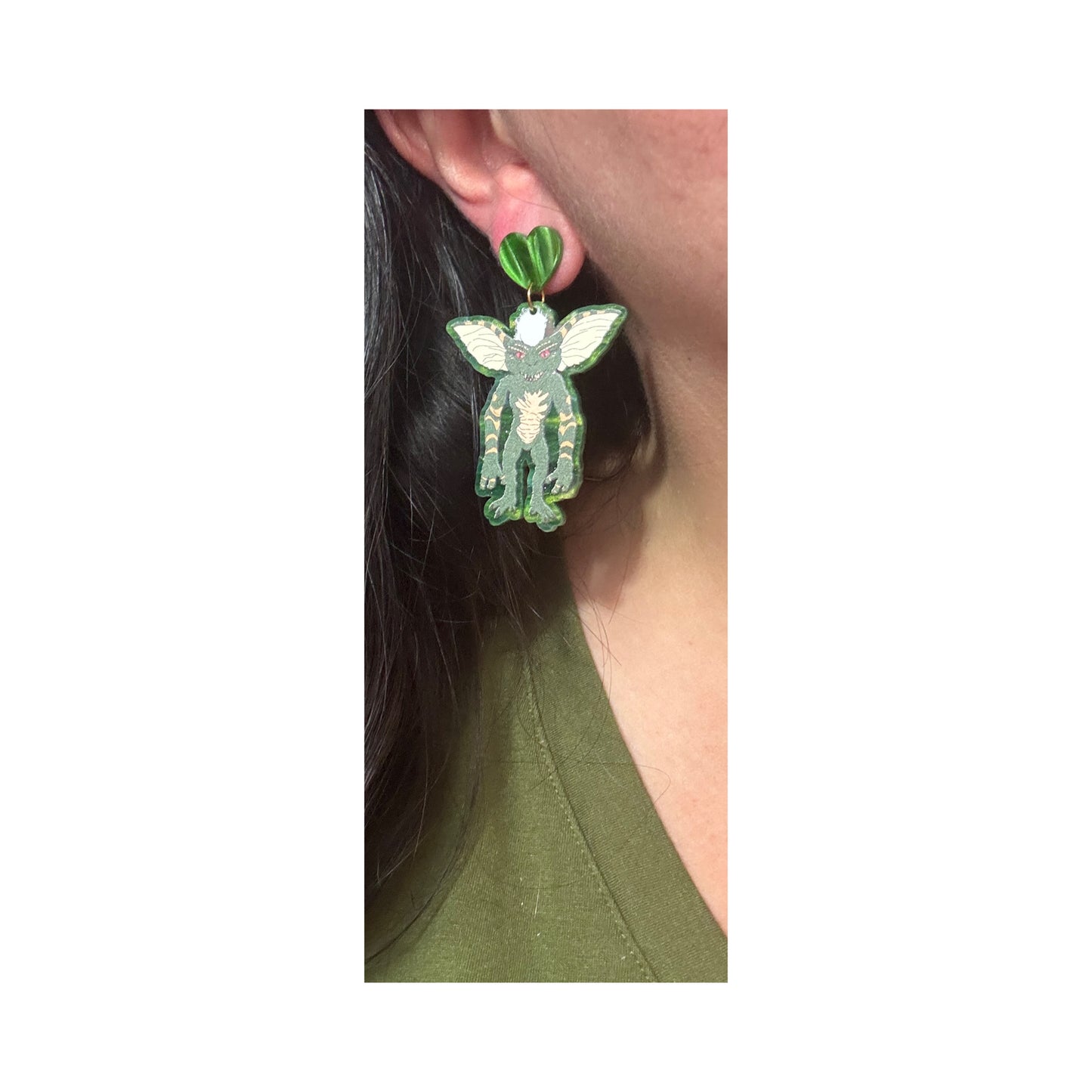 Evil Gremlin Drop Earrings