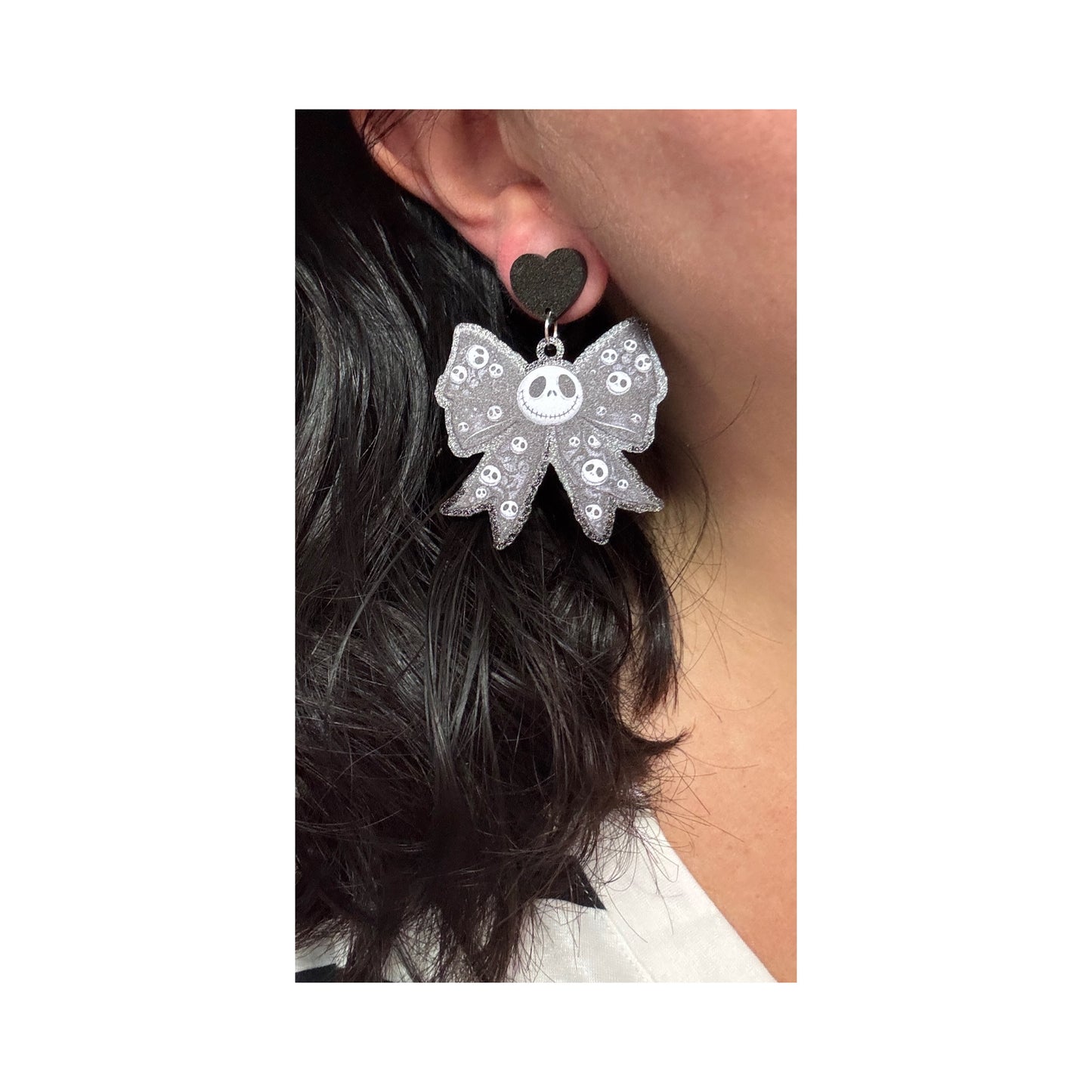 Jack Coquette Bow Drop Earrings