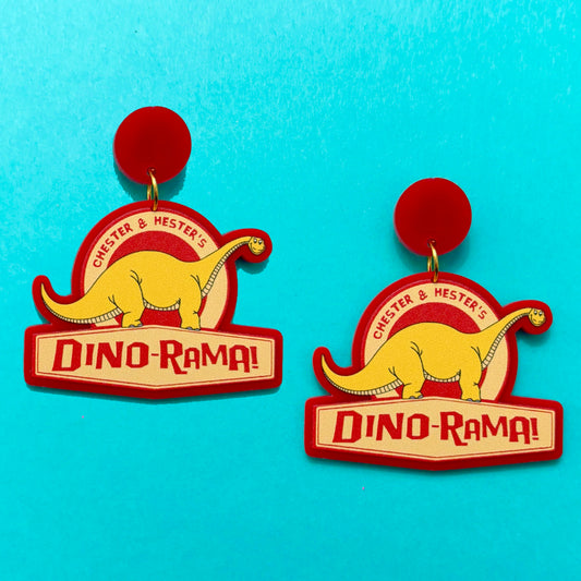Dino Rama! Drop Earrings