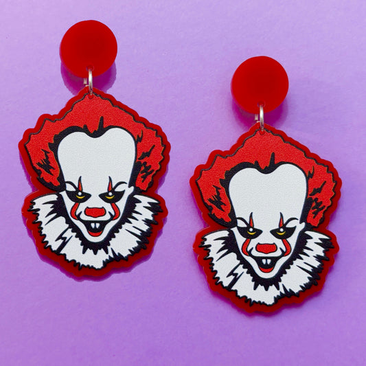 Derry Clown Drop Earrings