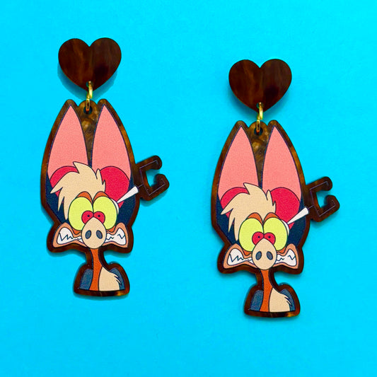 Batty Drop Earrings