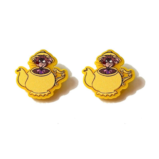 Dormouse Post Earrings