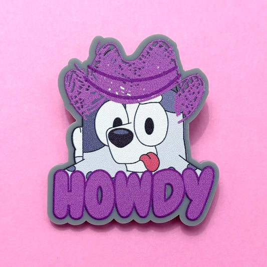 Howdy Muffin Pin