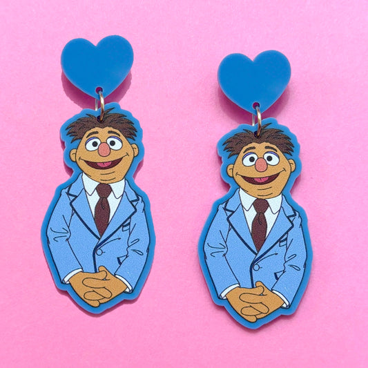 Walter Puppet Drop Earrings
