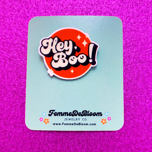 FREE GIFT - Hey Boo! Pin