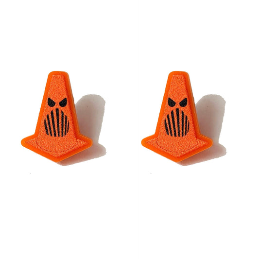 Spooky Cone Post Earrings