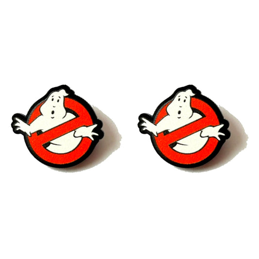 Ghostbuster Post Earrings