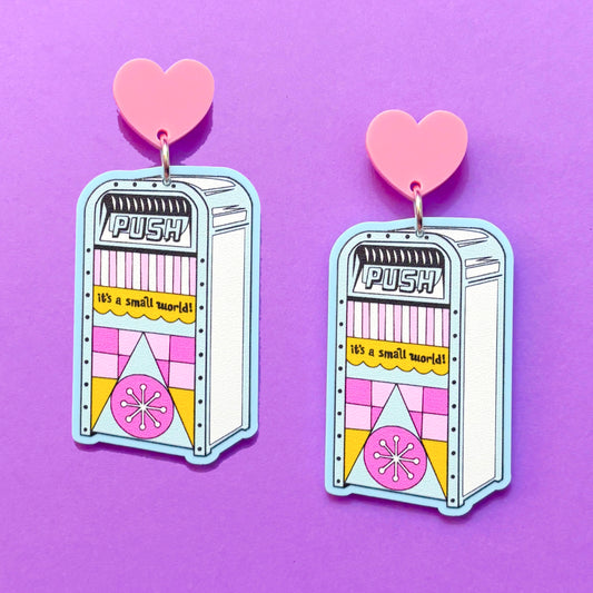 Fantasy Trash Can Drop Earrings