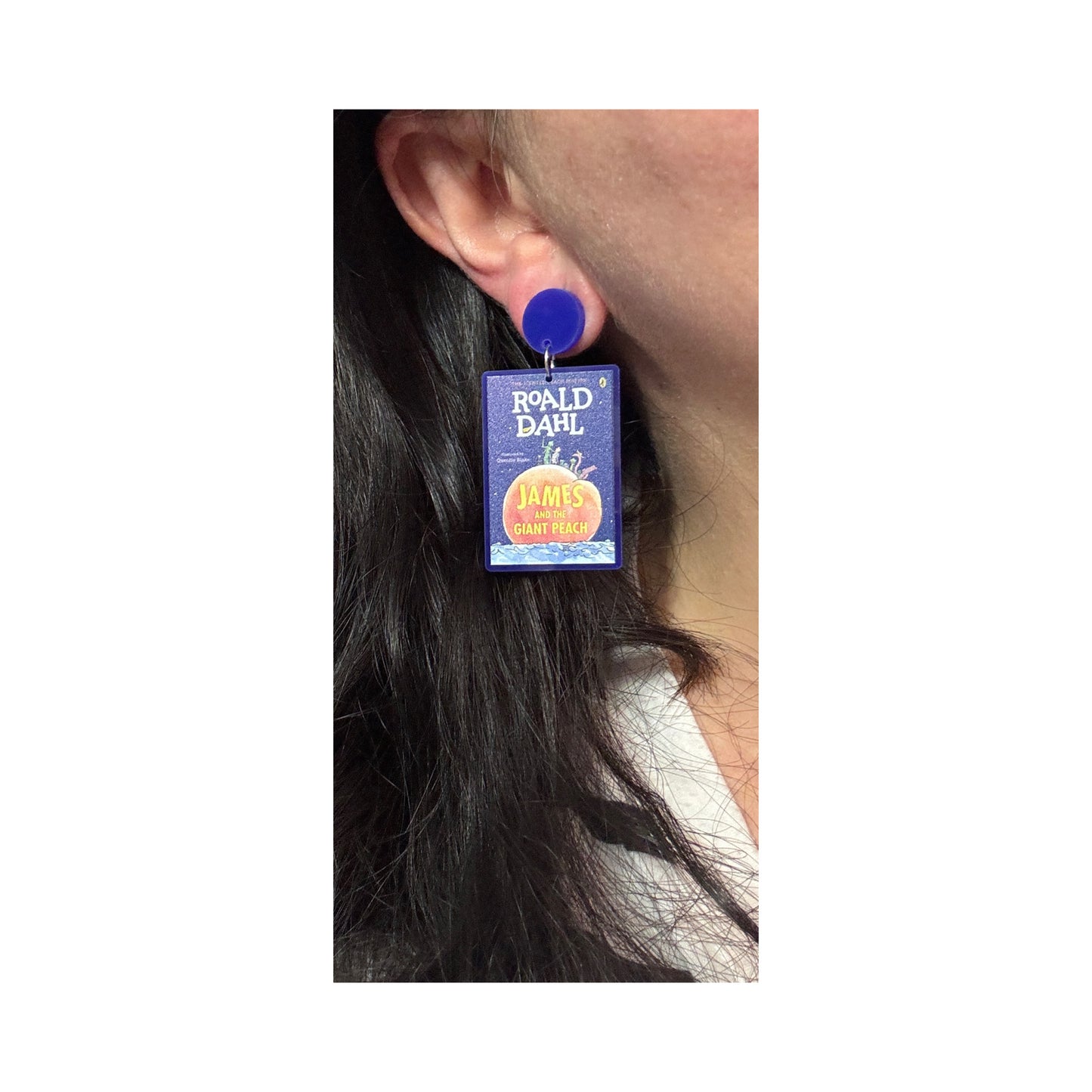 James & The Giant Peach Drop Earrings