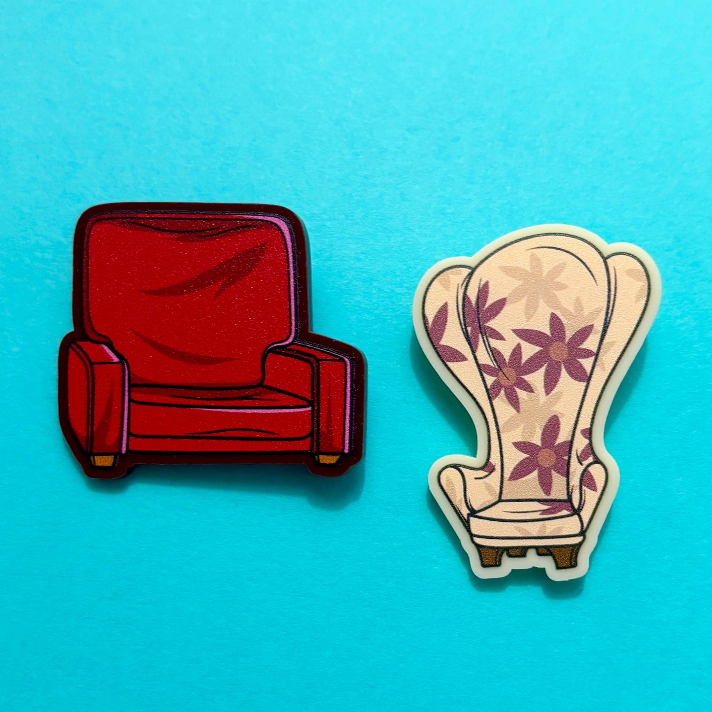 Carl & Ellie Chair Pin Set