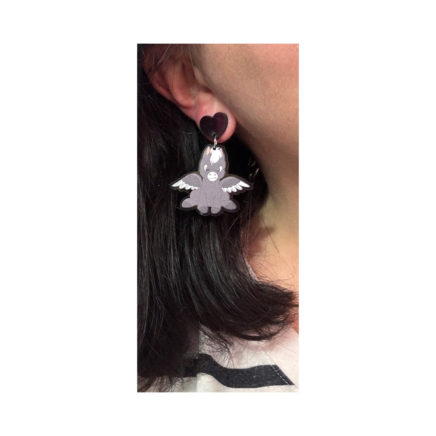 Pegasus Pete Drop Earrings