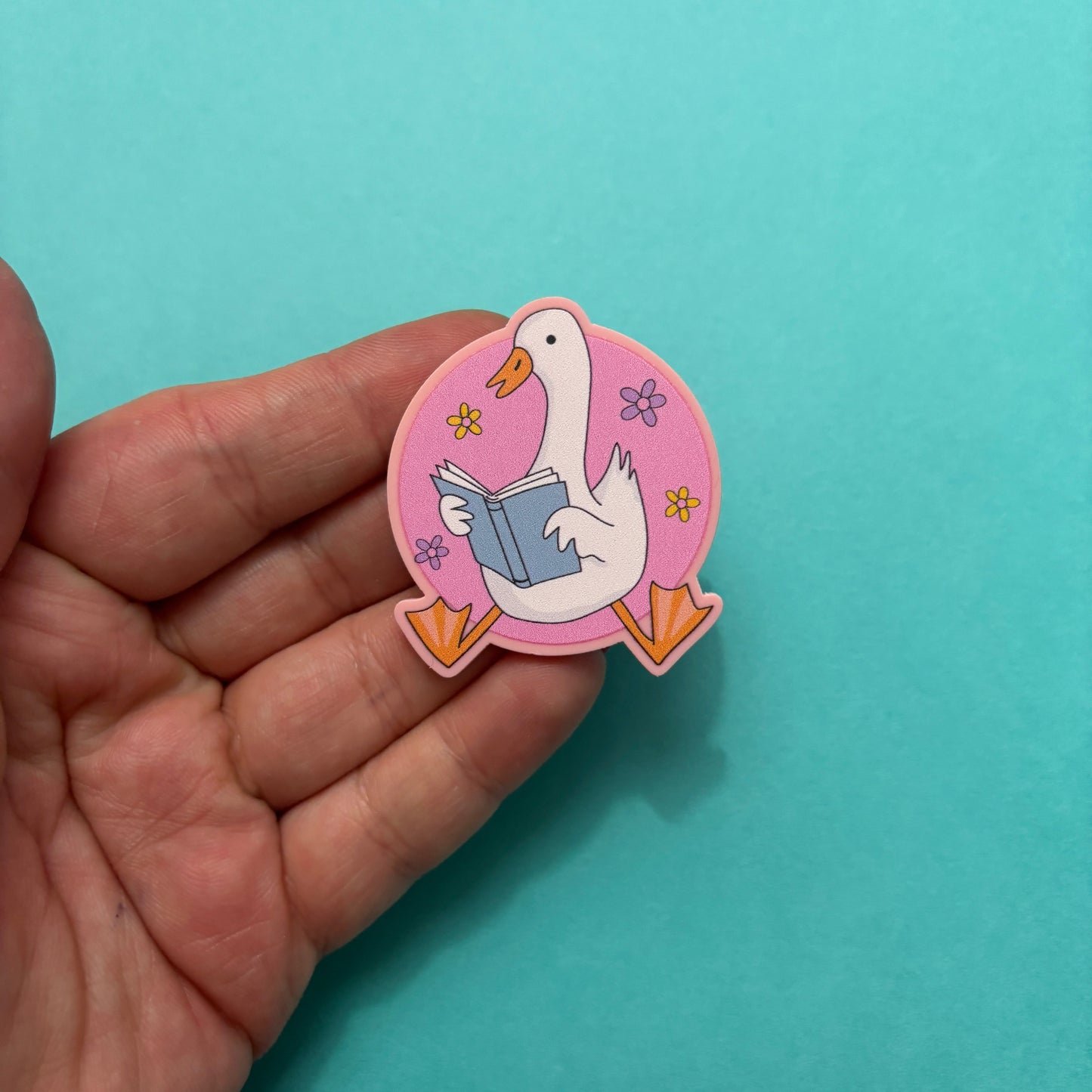Bookish Silly Goose Pom