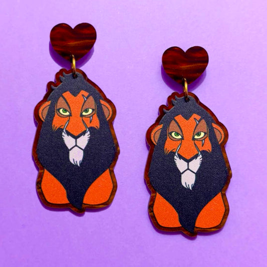 Scar Drop Earrings
