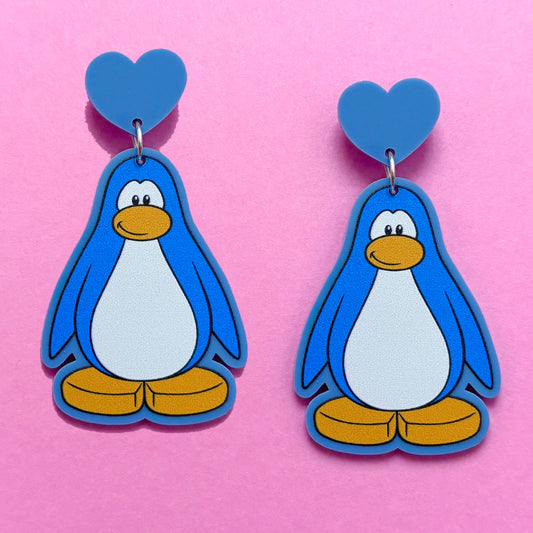 Penguin Club Drop Earrings