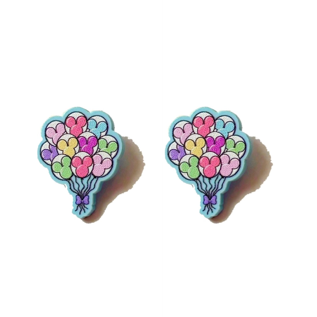 Mouse Balloon Post Earrings