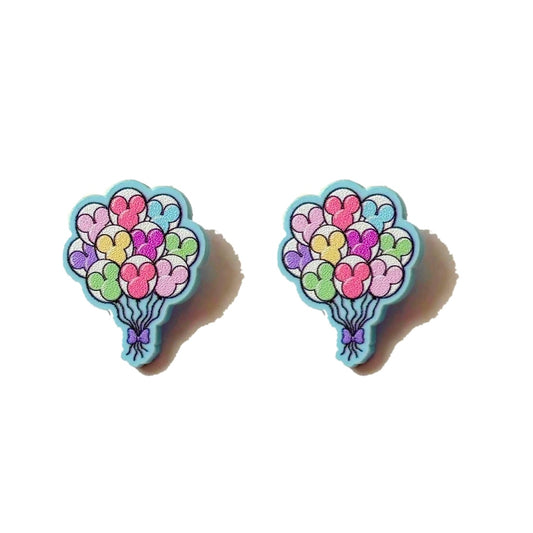 Mouse Balloon Post Earrings