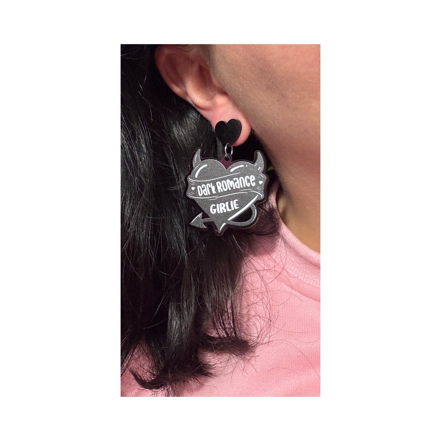 Dark Romance Girlie Drop Earrings