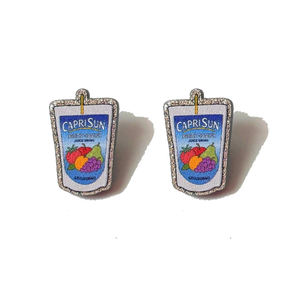 Capri Sun Post Earrings