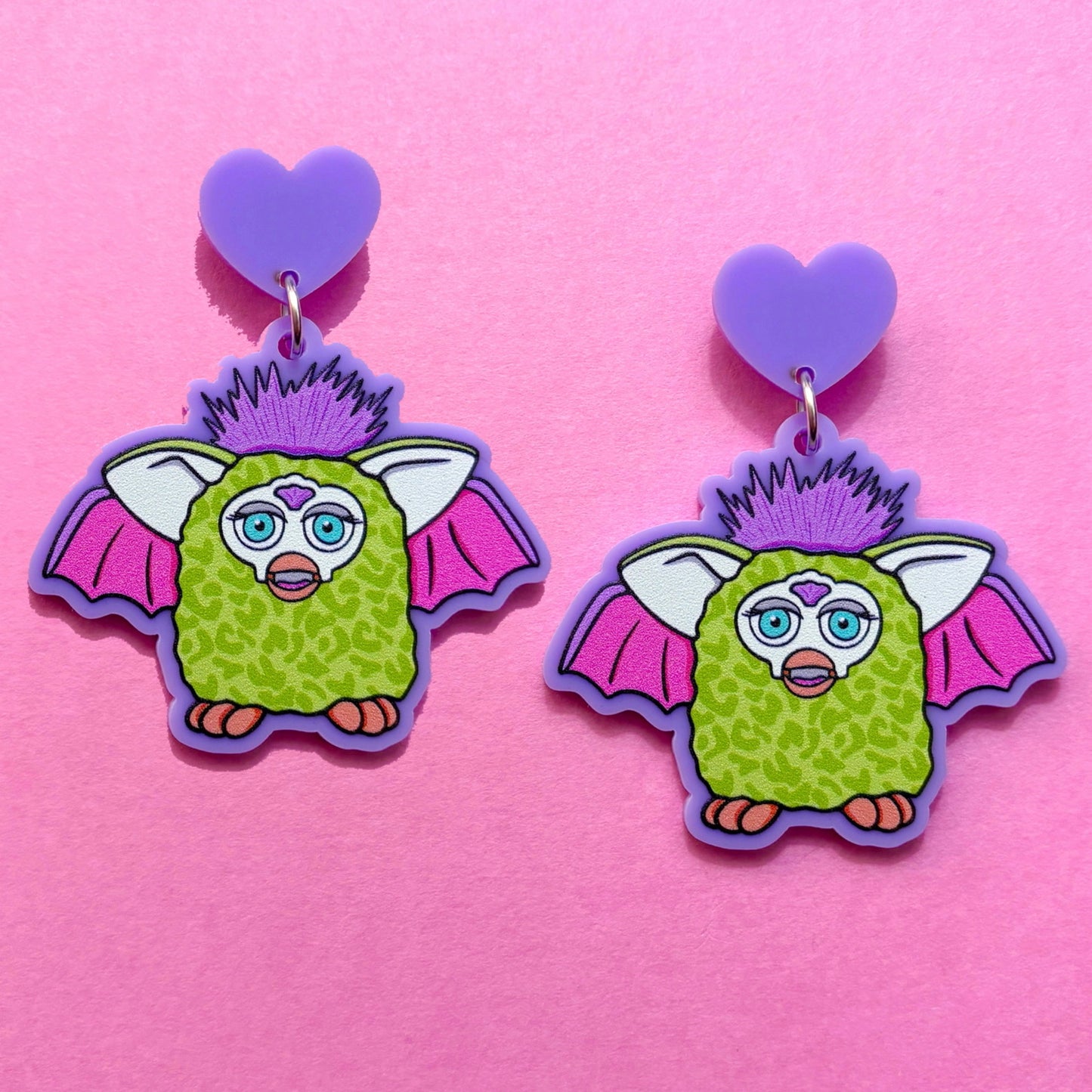Spooky Furbaby Drop Earrings