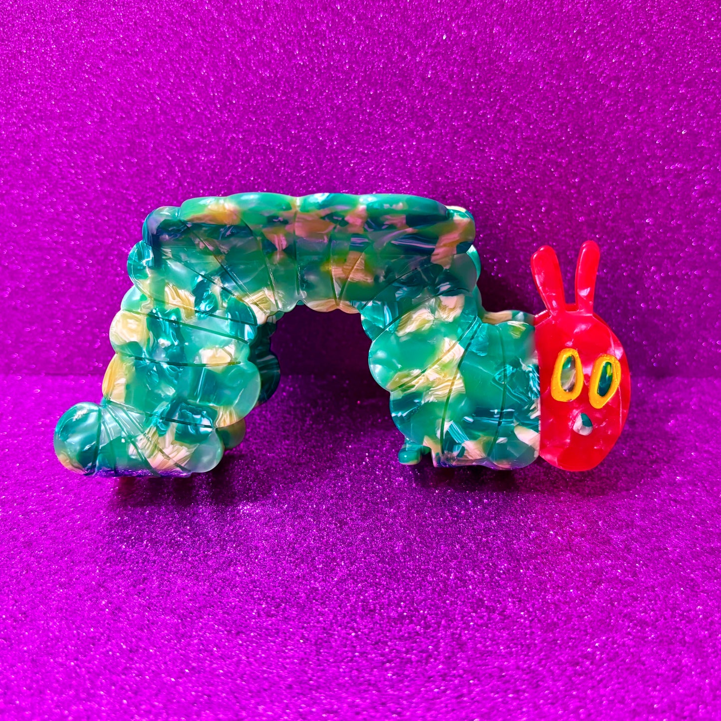Hungry Caterpillar Claw Clip
