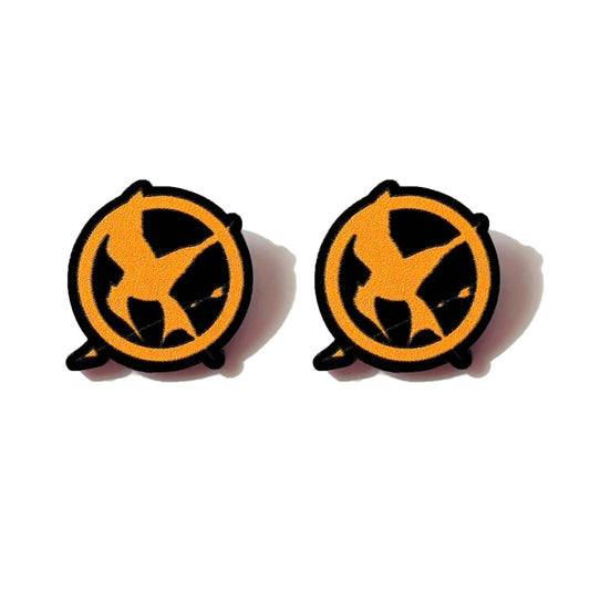Mockingjay Post Earrings