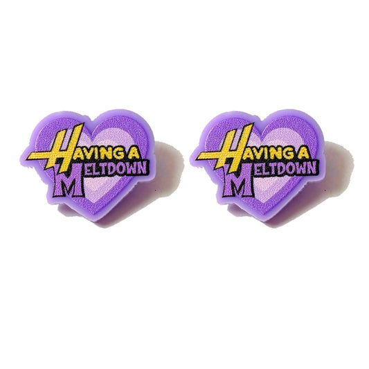 Having A Meltdown Post Earrings