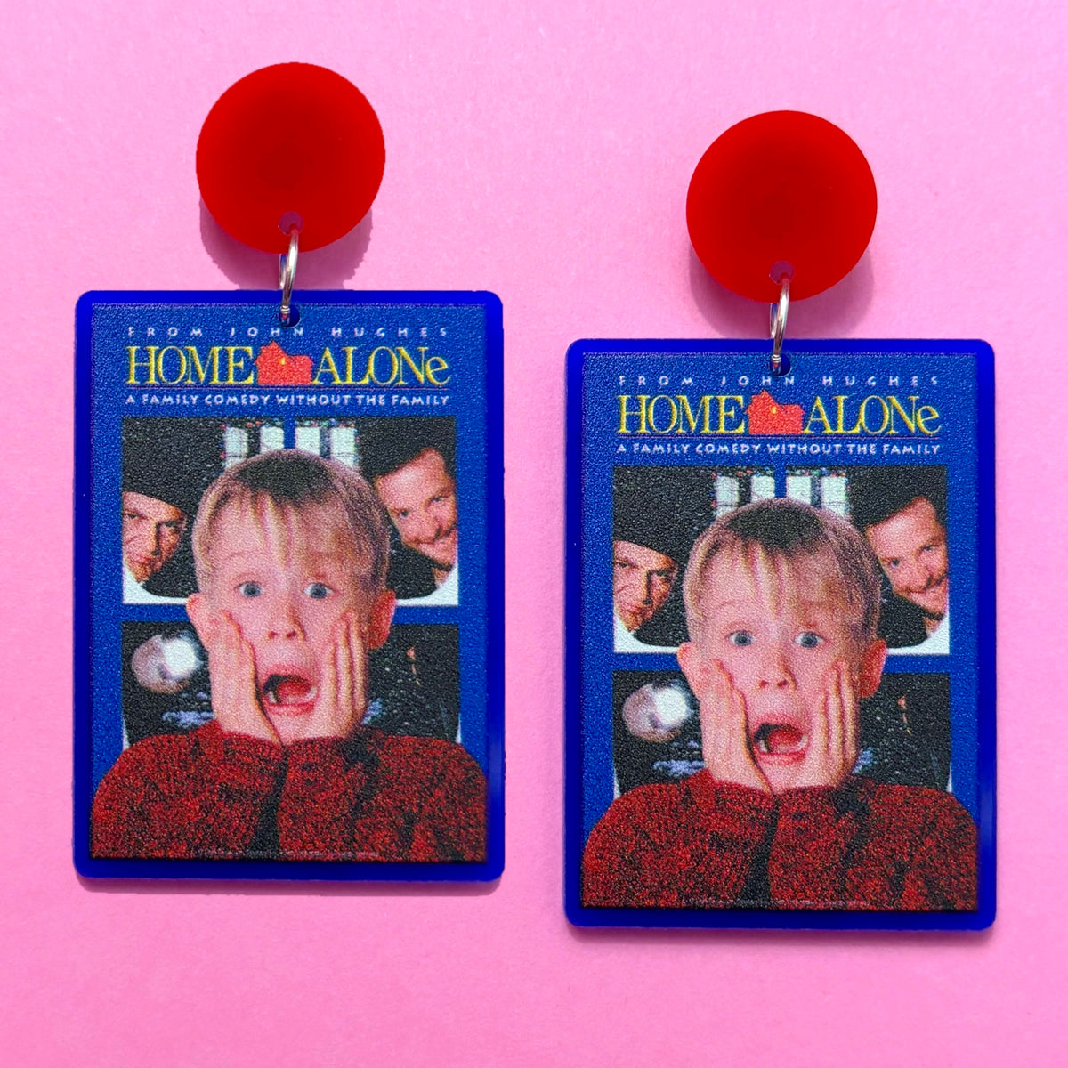 Home Alone Movie Drop Earrings