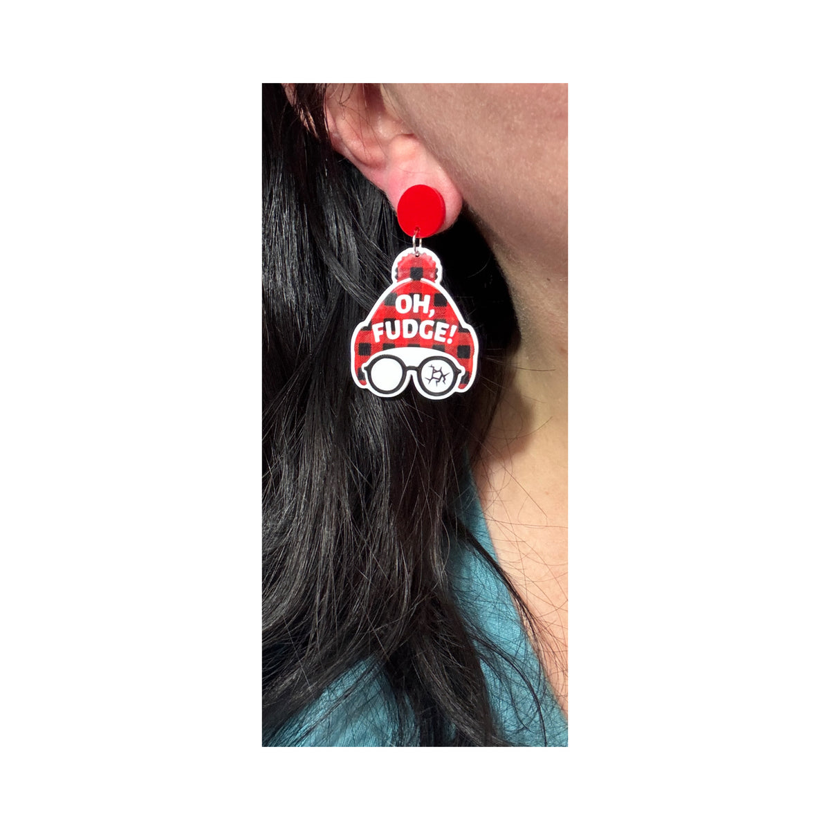 Oh Fudge! Drop Earrings