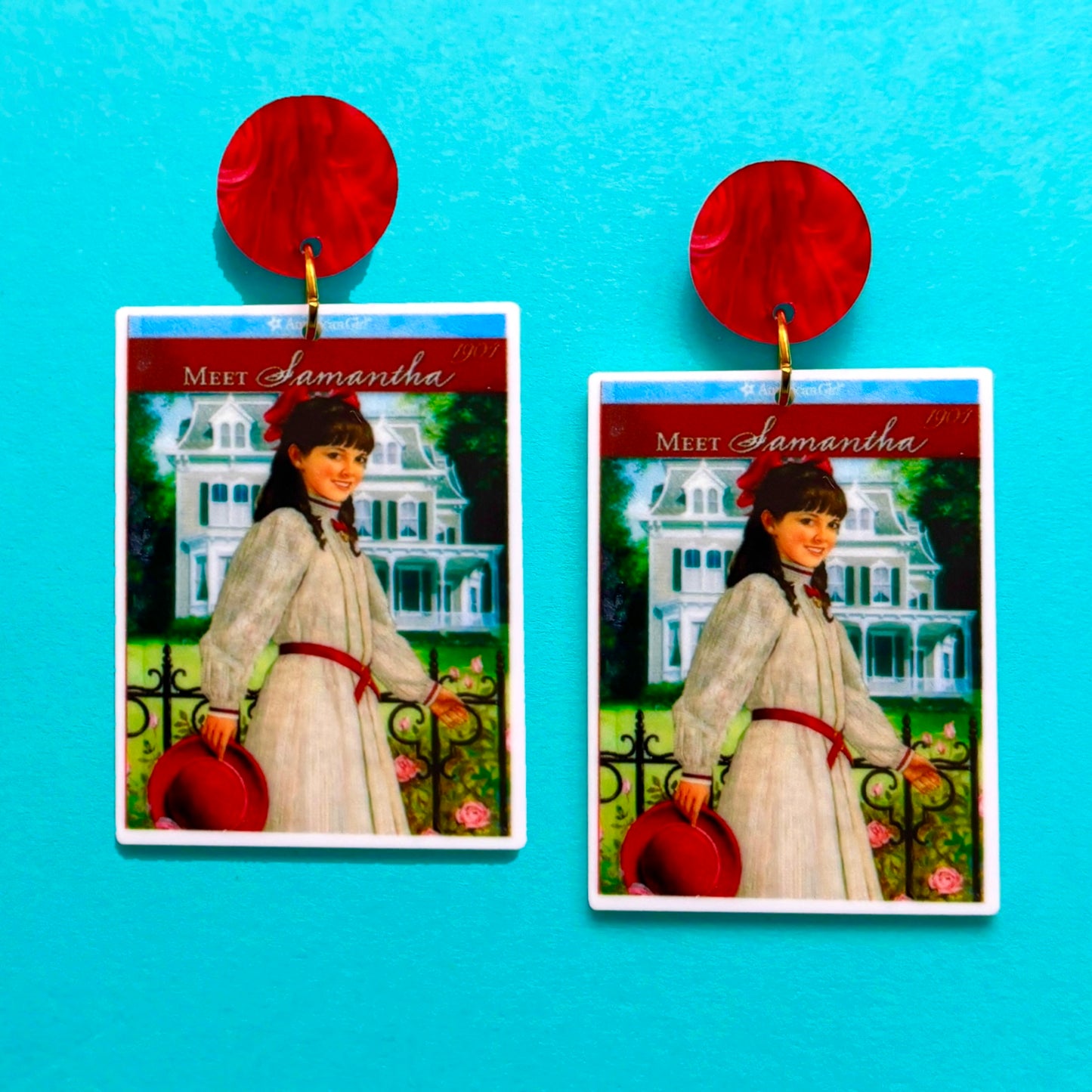 Samantha Book Drop Earrings