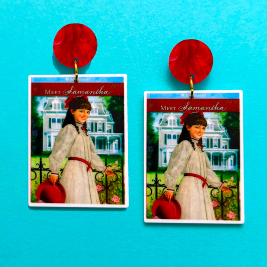 Samantha Book Drop Earrings