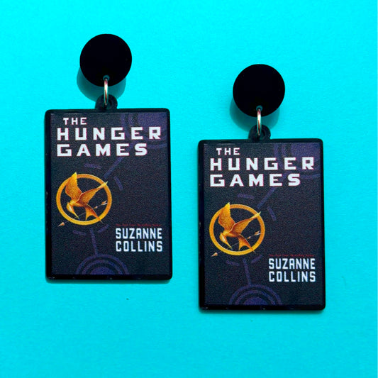 Hunger Games Book Drop Earrings
