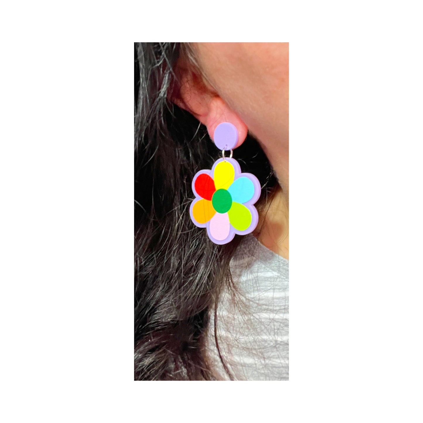 Bing Bong Flower Drop Earrings