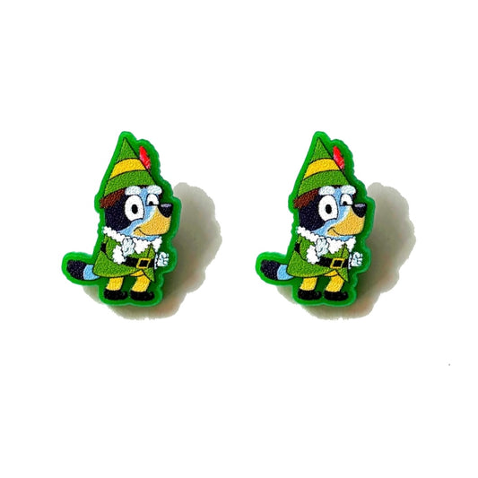 Elf Heeler Post Earrings