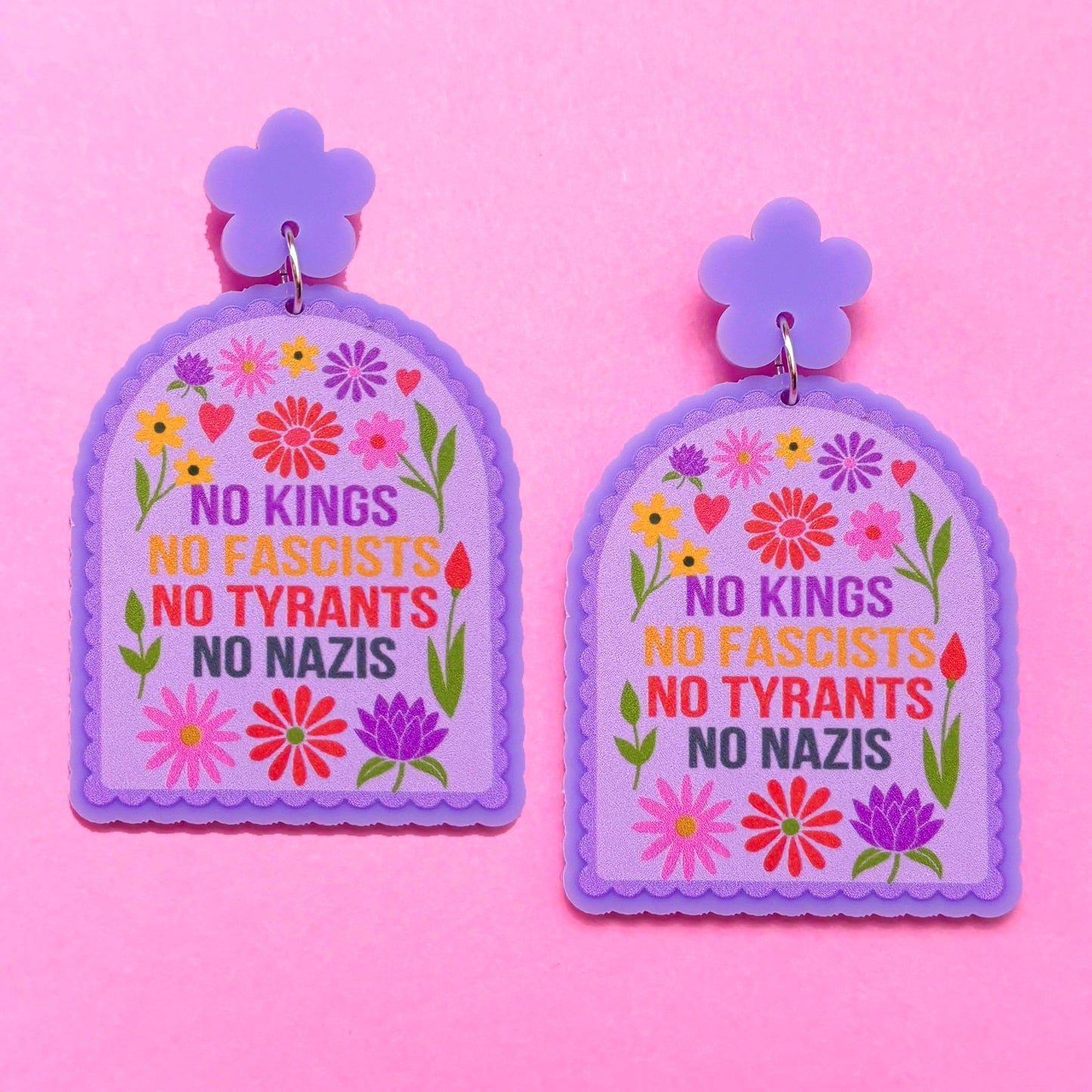 No Kings Drop Earrings